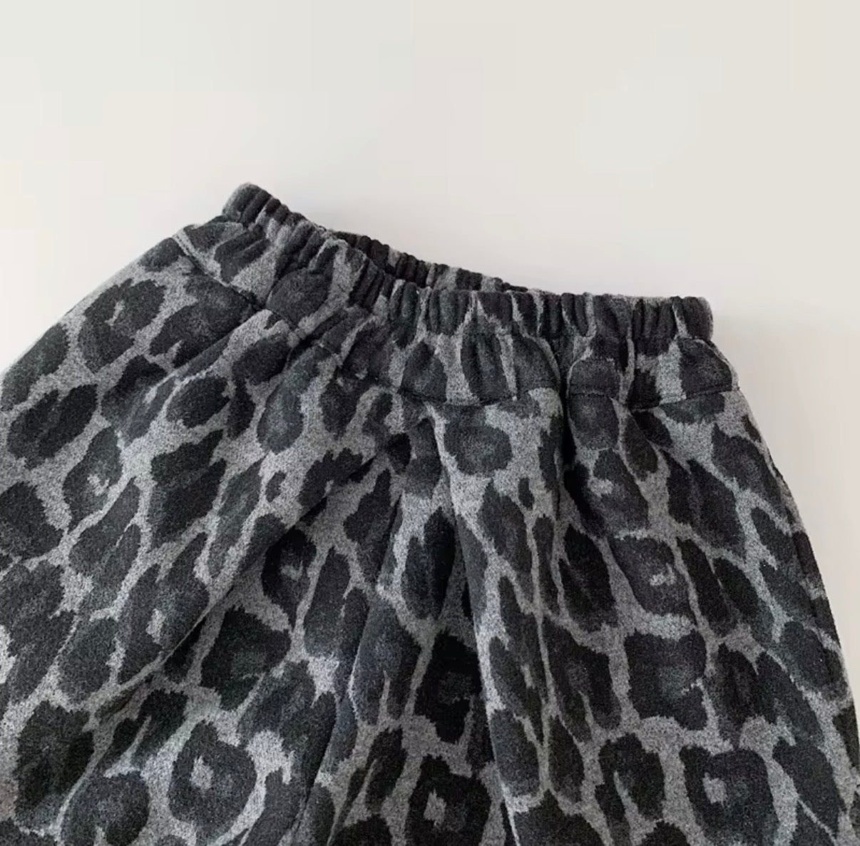 Dark Leopard Print Pants