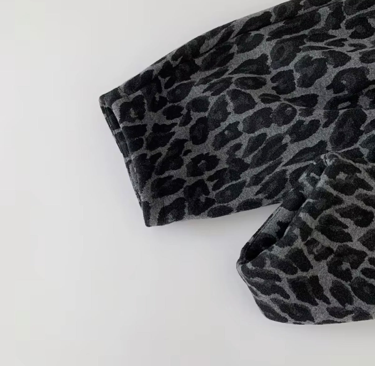 Dark Leopard Print Pants